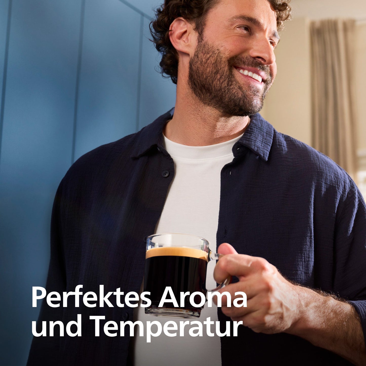 Kaffeevollautomat 5400 Series EP5443/70 LatteGo Milchsystem, AquaClean Filter, 12 Kaffeespezialitäten, 4 Benutzerprofilen - Weiß